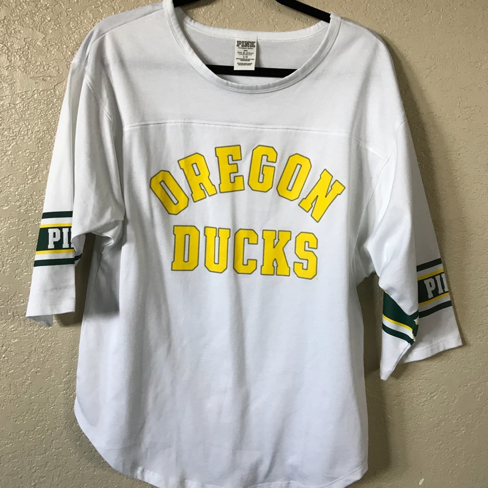 Oregon Duck jersey tee. Size L. NWOT.